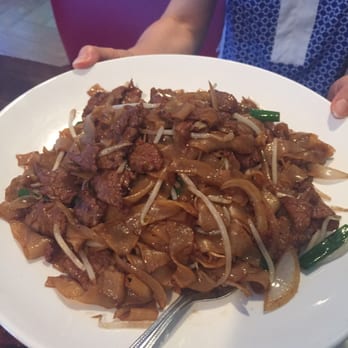 Lee Cafe - Beef chow fun (gan chao niu he). My favorite Chinese noodle dish! - Sushi Bars Near Me - Fort Mill, South Carolina