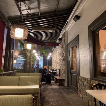 Olive Pit Grill -  Brea - Outdoor heated patio - Greek Near Me - Brea, California