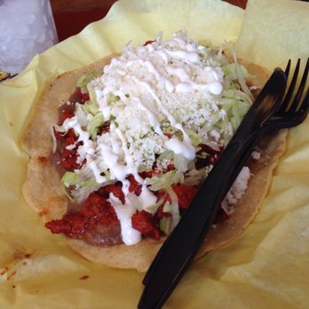Taco Mexico - Huarache con carne al pastor - handmade and delicious - Tacos Near Me - Garland, Texas Taco Mexico - Huarache con carne al pastor - handmade and delicious - Tacos Near Me - Garland, Texas