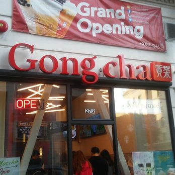 Gong Cha - PICTURE SHOT TAKEN ON MY CELL PHONE CAMERA 11/17/18 - Bubble Tea Near Me - San Francisco, California