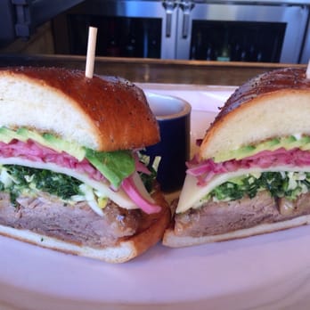 R+D Kitchen - Carnitas sandwich - New American Near Me - Yountville, California R+D Kitchen - Carnitas sandwich - New American Near Me - Yountville, California