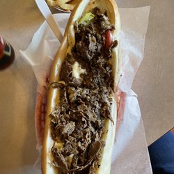 The M & M Sandwich and Pizza Shop - Cheese steak hoagie