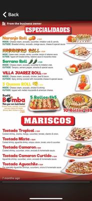Menu photo 5 Mr Sushi Fresno, CA Menu photo 5 Mr Sushi Fresno, CA