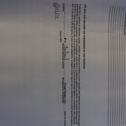 Three day notice Three day notice