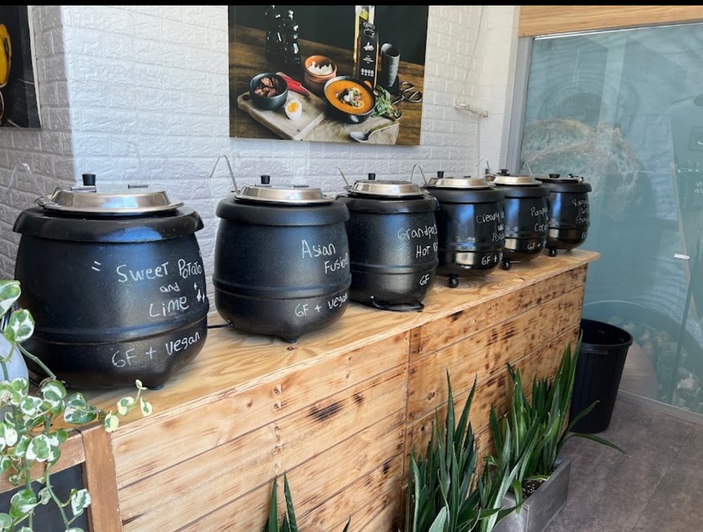 Food from The Scratch Soup Bar