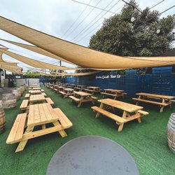Green Cheek Beer Co. - Tons of seating outside