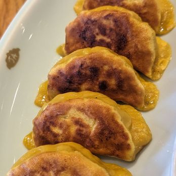 JA Jiaozi - Pan Fried Chicken+ Mushroom - Dim Sum Near Me - Irvine, California JA Jiaozi - Pan Fried Chicken+ Mushroom - Dim Sum Near Me - Irvine, California