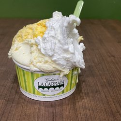 La Carraia - Triple ($7.50); mango, passionfruit and pineapple
