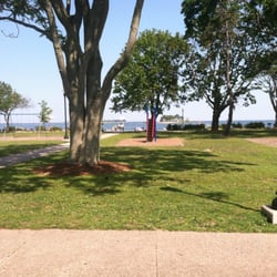 View from sitting on outside chairs