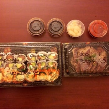 Sushi Prince - Our rolls and tuna tataki to go with cute handwritten labels - Japanese Near Me - Fairfax, Virginia Sushi Prince - Our rolls and tuna tataki to go with cute handwritten labels - Japanese Near Me - Fairfax, Virginia