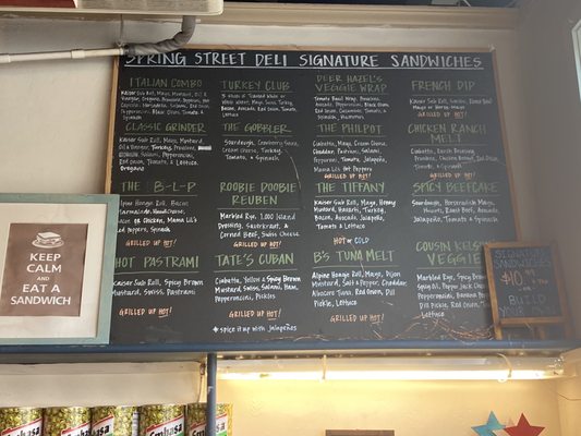 Menu photo 1 Spring Street Deli Friday Harbor, WA