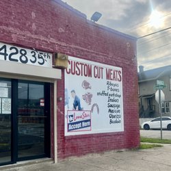 H & R Food & Meat Market No 2 - Front of buiiding.