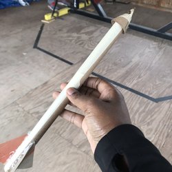 Newton's Attic - The rocket I created post launch.