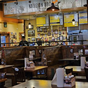 Mission BBQ - An interior view of the restaurant. - Barbeque Near Me - Roanoke, Virginia Mission BBQ - An interior view of the restaurant. - Barbeque Near Me - Roanoke, Virginia