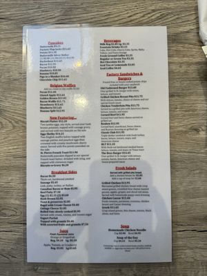 Menu photo 2 Pancake Factory Shelby Charter Township, MI