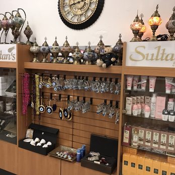 Sultan's Boca - a display of jewelry in a store - International Grocery Near Me - Boca Raton, Florida