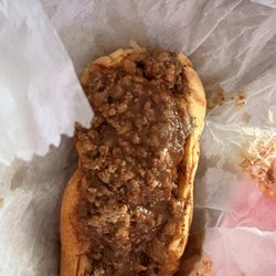 Tony's Hot Dogs food