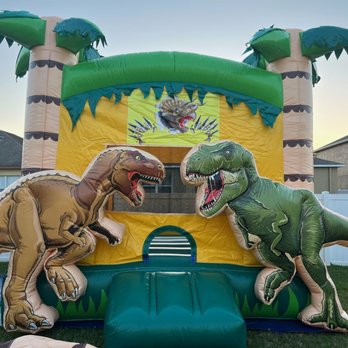 The Jump Squad - Dino Jungle Bounce House - Bounce House Rentals Near Me The Jump Squad - Dino Jungle Bounce House - Bounce House Rentals Near Me