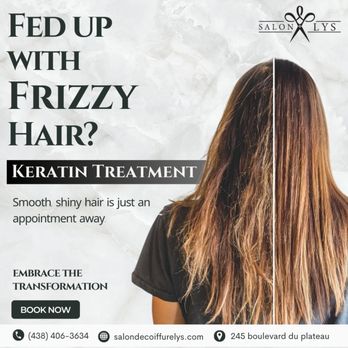 Salon De Coiffure Lys - Keratin Treatment
Hair Transformation - Hair Salons Near Me - Gatineau, Quebec Salon De Coiffure Lys - Keratin Treatment
Hair Transformation - Hair Salons Near Me - Gatineau, Quebec