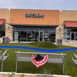 Buff City Soap - Entrance to the shop