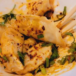 Komugi Ramen - Dumplings w/ Chili Oil (Mixed Up)