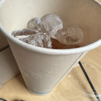 Woodland Baking & Coffee - THEIR version of filling the cup of ice to the TOP - Cafes Near Me - Stowe, Vermont Woodland Baking & Coffee - THEIR version of filling the cup of ice to the TOP - Cafes Near Me - Stowe, Vermont