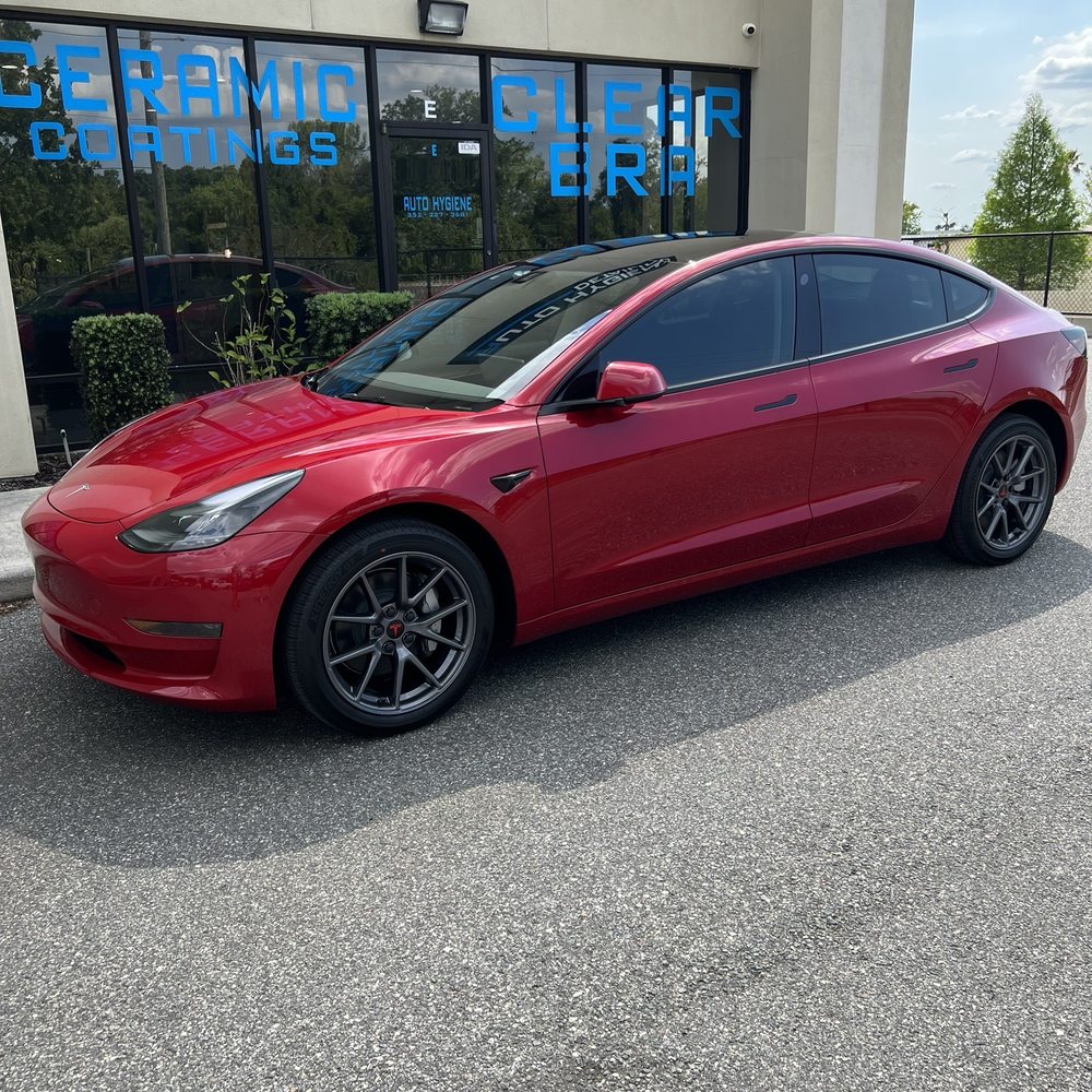 Auto Hygiene Professional Car Detailing - Ceramic coat and ceramic tint done all around. - Auto Detailing Near Me - Clermont, Florida