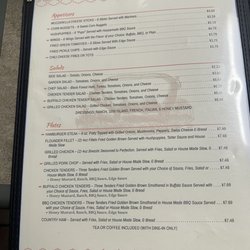 Edgewood Grill - Menu 2024