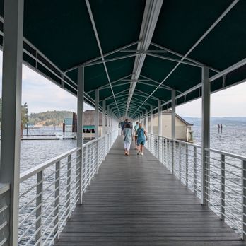 Cedars Floating Restaurant - Board walk front - Seafood Near Me - Coeur D'alene, Idaho