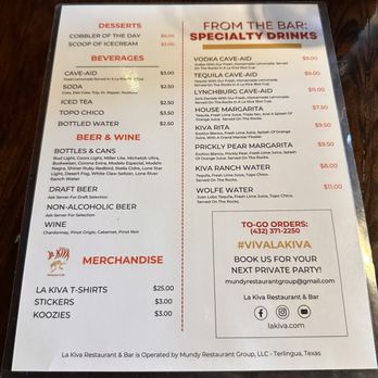 La Kiva Restaurant & Bar - Bars Near Me - Terlingua, Texas La Kiva Restaurant & Bar - Bars Near Me - Terlingua, Texas