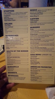 Menu photo 2 Lew's Blew Note Bar & Grill Memphis, TN