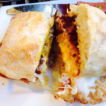 The Paramount - Breakfast sandwich with sausage - New American Near Me - Steamboat Springs, Colorado The Paramount - Breakfast sandwich with sausage - New American Near Me - Steamboat Springs, Colorado
