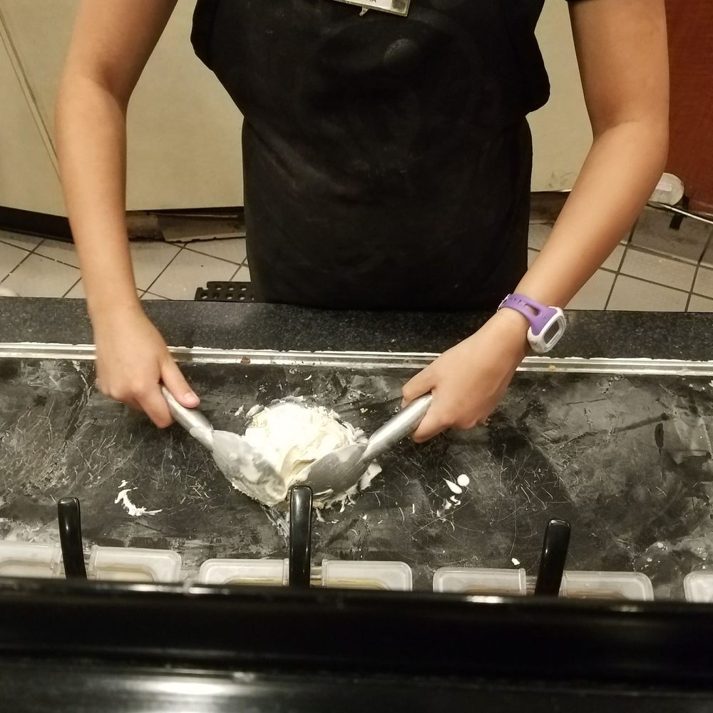 The makings of a beautiful creation by the friendly staff. The makings of a beautiful creation by the friendly staff.