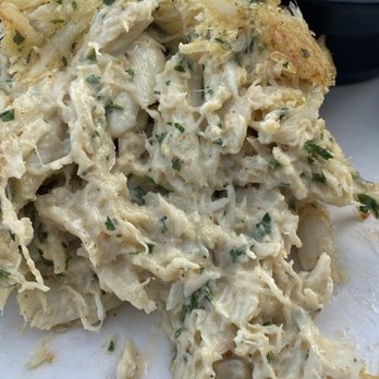 Pirates Cove - Inside the crab cake. - Seafood Near Me - Galesville, Maryland