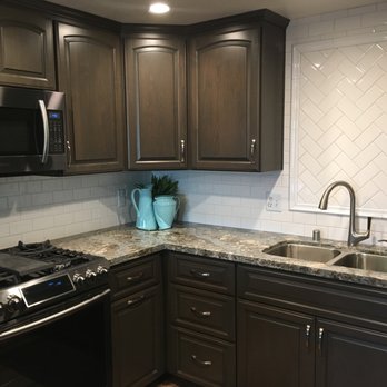 The Kitchen Doctor - Corner upper cabinets and a trash pullout. - General Contractors Near Me - El Cajon, California The Kitchen Doctor - Corner upper cabinets and a trash pullout. - General Contractors Near Me - El Cajon, California