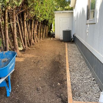Redline Industries - French drain installed for a client who had water flowing under their home. - Excavation Services Near Me Redline Industries - French drain installed for a client who had water flowing under their home. - Excavation Services Near Me