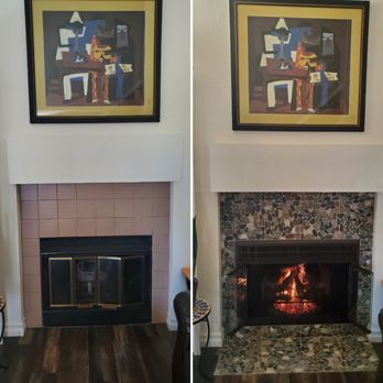 Canyon Fireplace - Before and After - Fireplace Services Near Me - Orange, California Canyon Fireplace - Before and After - Fireplace Services Near Me - Orange, California