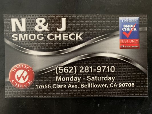 First time customers receive $10 off first inspection! Come on by - We do everything from smog checks to emissions testing to inspections. Call us today for some more info or stop by! First time customers receive $10 off first inspection! Come on by - We do everything from smog checks to emissions testing to inspections. Call us today for some more info or stop by!