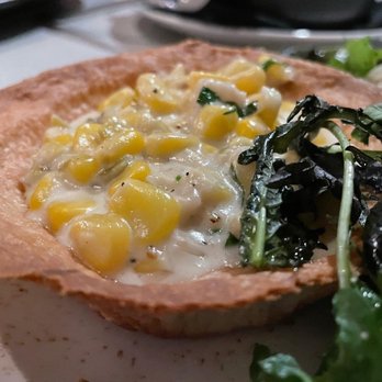 The Cedar Room - Corn tart - Canadian (New) Near Me - Kananaskis Village, Alberta The Cedar Room - Corn tart - Canadian (New) Near Me - Kananaskis Village, Alberta