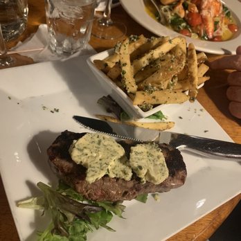 Scargo Cafe - Steak Frites Rosemary Truffle Fries - American Near Me - Dennis, Massachusetts