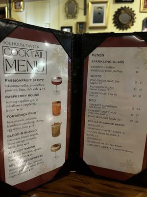 Menu photo 4 Sol House Tavern Middletown, CT