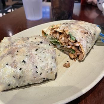 Crepe and Go - Shredded Pork Peking Sauce Crepe 京酱肉丝煎饼 - Chinese Near Me - Rochester, New York Crepe and Go - Shredded Pork Peking Sauce Crepe 京酱肉丝煎饼 - Chinese Near Me - Rochester, New York