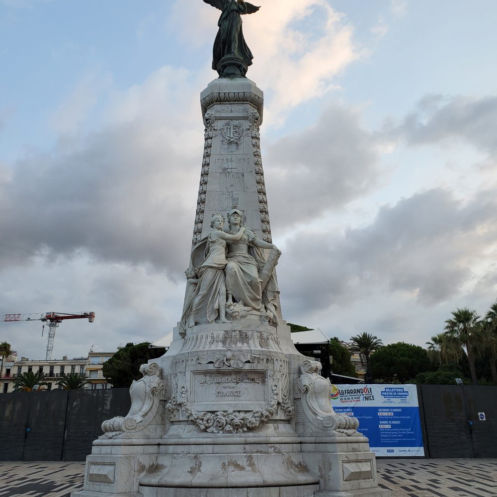 Promenade des Anglais - Monument du Centenaire. Taken by Clayton Cohn. - Local Flavor Near Me - Nice, 06 Promenade des Anglais - Monument du Centenaire. Taken by Clayton Cohn. - Local Flavor Near Me - Nice, 06
