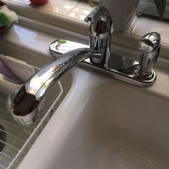 Scaletta Plumbing - My new faucet after installation! - Plumbing Near Me - Fontana, California