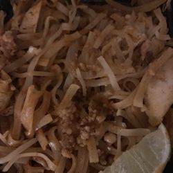 Pad Thai noodles. NOTHING ELSE resembled pad thai