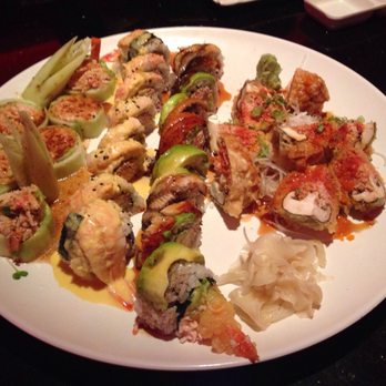 Love Sushi lyons - All rolls come on same plate... - Sushi Bars Near Me - Newhall, California Love Sushi lyons - All rolls come on same plate... - Sushi Bars Near Me - Newhall, California
