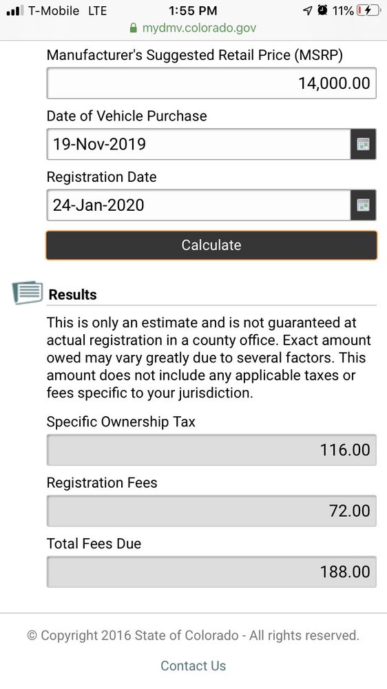 WELD COUNTY CLERK DEPT. OF MOTOR VEHICLES Updated June 2025 1150