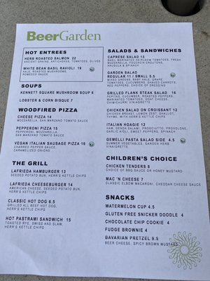 Beer Garden at Longwood Gardens by null