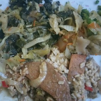 ELife Restaurant - Take home Chicken and Grav u with Veggies - Vegan Near Me - Capitol Heights, Maryland