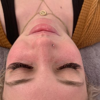 Lashmii Lash Lounge - After with volume extensions I added during my class with Kaylee - Eyelash Service Near Me - Folsom, California